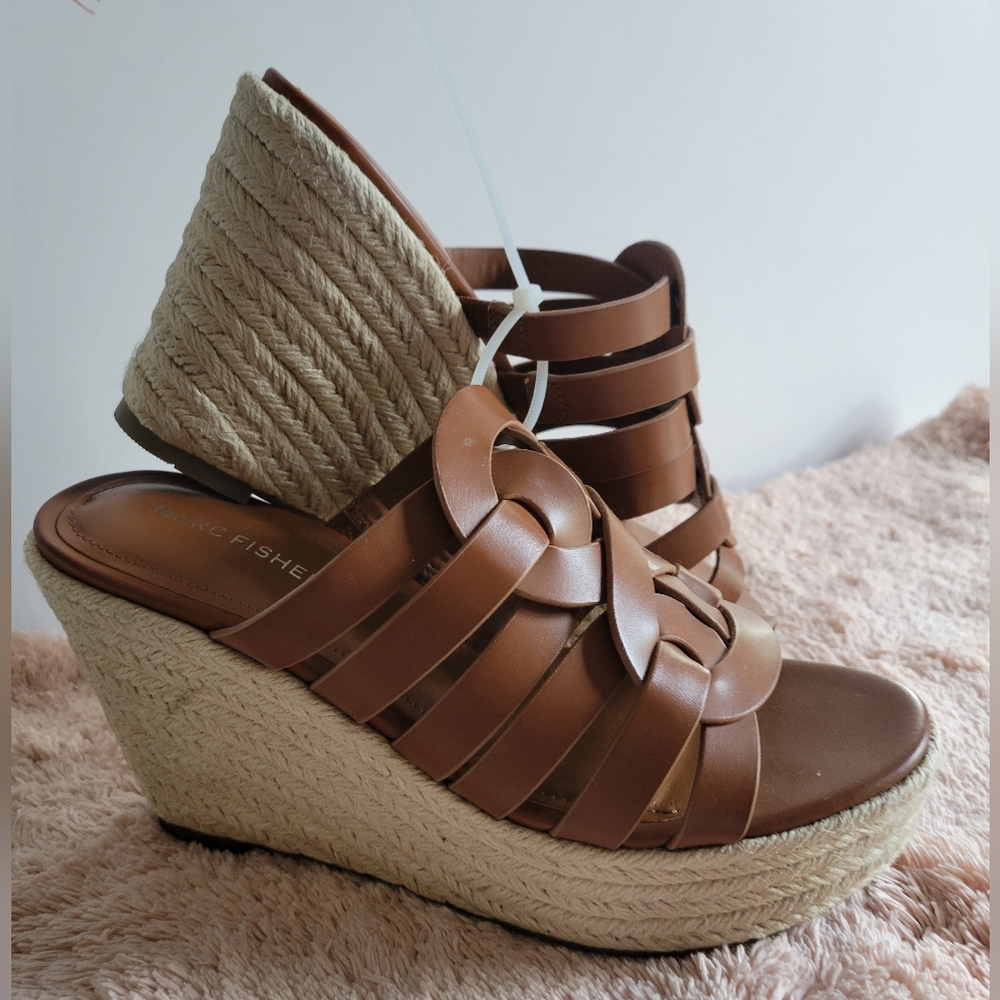 MARC FISHER WEDGE SANDALS